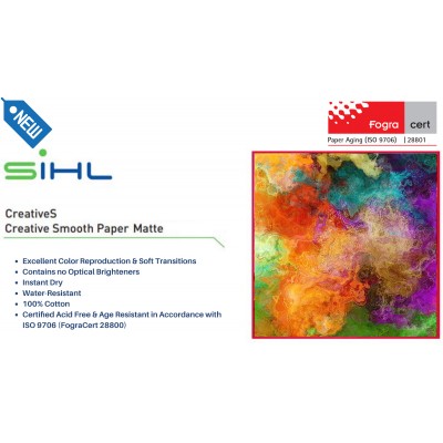 CREATIVE 3315 - Smooth Matte Cotton Paper 320 gr.